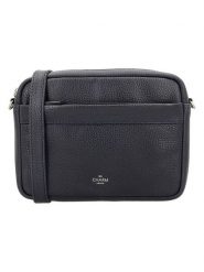 Charm Skórzana torebka w kolorze granatowym - 22 x 16 x 6 cm rozmiar: onesize. Niebieskie torebki klasyczne damskie Charm, bez wzorów, z materiału, bez dodatków. Za 217.99 zł.