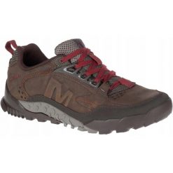 Buty trekkingowe męskie Merrell Annex Trak. Brązowe buty trekkingowe męskie MERRELL, bez zapięcia, trekkingowe. Za 579.00 zł.