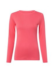Brookshire koszulka z długim rękawem Kobiety Bawełna pomarańczowy, S. Brązowe t-shirty damskie brookshire, s, bez wzorów, z bawełny, bez kołnierzyka. Za 79.95 zł.
