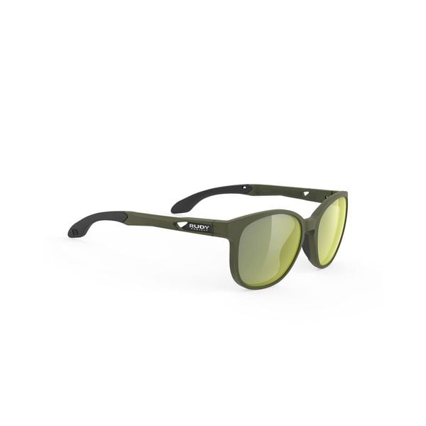 Okulary Rudy Project LIGHTFLOW B OLIVE MATTE - Laser Green. Zielone okulary przeciwsłoneczne męskie Rudy Project. Za 639.28 zł.