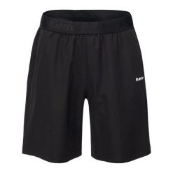 Szorty Hi-Tec Dehinn. Czarne szorty sportowe męskie Hi-tec, m, z elastanu, do biegania. Za 83.19 zł.