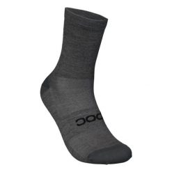 Skarpety kolarskie POC Zephyr Merino Mid. Szare skarpetki damskie POC, bez wzorów, z elastanu. Za 102.00 zł.