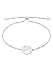 Tamaris Bransoletka z elementem ozdobnym rozmiar: onesize. Szare bransoletki damskie Tamaris, ze stali. Za 108.99 zł.