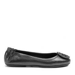 Baleriny Tory Burch. Czarne baleriny damskie Tory Burch, bez wzorów, bez obcasa. Za 1,249.00 zł.
