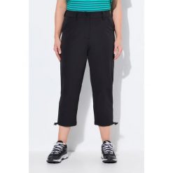 Damskie spodnie 3/4 softshell super cienkie regulowany dół. Czarne spodnie dresowe damskie Ulla Popken, na lato, plus size, bez wzorów, z elastanu. Za 274.99 zł.