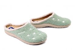 INBLU ET-33 020 verdino, kapcie damskie. Zielone kapcie damskie Inblu, z tkaniny. Za 66.35 zł.