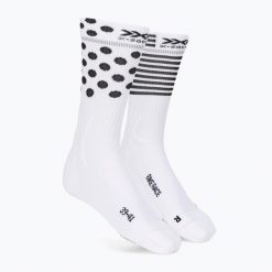 Skarpety rowerowe X-Socks Bike Race. Czarne skarpetki damskie X-Socks, bez wzorów. W wyprzedaży za 88.00 zł.