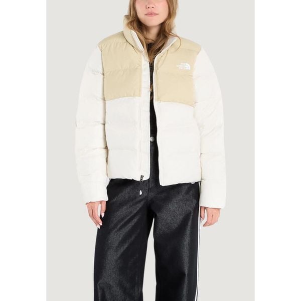 Kurtka puchowa Kobieta THE NORTH FACE. Białe kurtki damskie The North Face, bez wzorów, z puchu, bez kaptura. Za 999.60 zł.