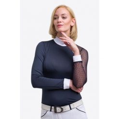 Koszulka jeździecka damska Modern Dame. Białe koszulki dziewczęce CAVALLIERA, xl, bez wzorów, bez ramiączek. Za 334.00 zł.