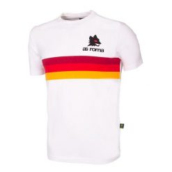 Koszulka dla dorosłych - Listy AS Roma - Biały. Białe t-shirty sportowe męskie COPA FOOTBALL, s, bez ramiączek, do piłki nożnej. Za 211.91 zł.
