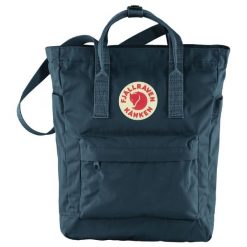 Torba naramienna Fjallraven Kanken Totepack - navy. Niebieskie torebki klasyczne damskie Fjällräven, bez wzorów, bez dodatków. Za 419.00 zł.