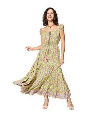 Ipanima Sukienka w kolorze jasnozielonym rozmiar: 34/36. Zielone sukienki damskie Ipanima, bez wzorów, bez kołnierzyka, bez ramiączek, maxi. Za 78.99 zł.