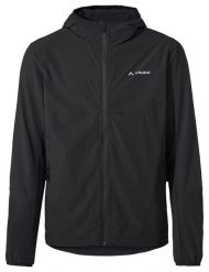 Kurtka softshellowa M Moab Jacket IV. Czarne kurtki męskie Vaude, m, bez wzorów, z materiału, rowerowe. Za 519.00 zł.
