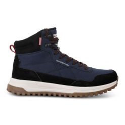 Buty trekkingowe Regatta Mayfield. Czarne buty trekkingowe męskie Regatta, bez zapięcia, trekkingowe. W wyprzedaży za 279.99 zł.