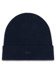Lacoste Czapka RB5983 Granatowy. Niebieskie czapki zimowe damskie Lacoste, z wełny. Za 284.99 zł.