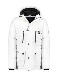 Geographical Norway Parka "Albert" w kolorze białym rozmiar: L. Białe parki męskie Geographical Norway, l, bez wzorów. Za 377.74 zł.