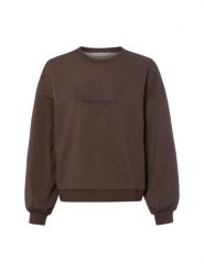 Msch Copenhagen Bluza Kobiety brązowy, S/M. Brązowe bluzy bez kaptura damskie MSCH Copenhagen, m. Za 399.95 zł.
