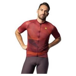 Koszulka rowerowa męska Alé Cycling Solid Connect. Czerwone t-shirty sportowe męskie ALÉ CYCLING, l, bez ramiączek, rowerowe. W wyprzedaży za 324.75 zł.