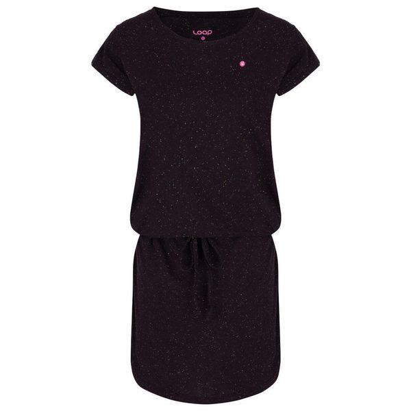 Damska sukienka letnia LOAP Burget, rozmiar S. Fioletowe sukienki damskie WOMEN'S HEALTH, na lato, s, bez wzorów, sportowe, bez kołnierzyka, bez ramiączek, sportowe. Za 70.50 zł.