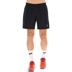 Spodenki tenisowe męskie Lotto Tech I short 7. Czarne szorty męskie Lotto, bez wzorów. Za 190.00 zł.