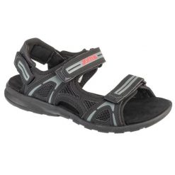 Sandały Joma S.Zeus 2501 SZEUS2501 czarne. Czarne sandały męskie z gumy, bez zapięcia. W wyprzedaży za 207.16 zł.