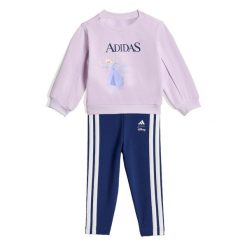Zestaw ADIDAS DISNEY FROZEN. Czerwone spodnie dresowe damskie Adidas, bez wzorów, z dresówki. Za 239.00 zł.