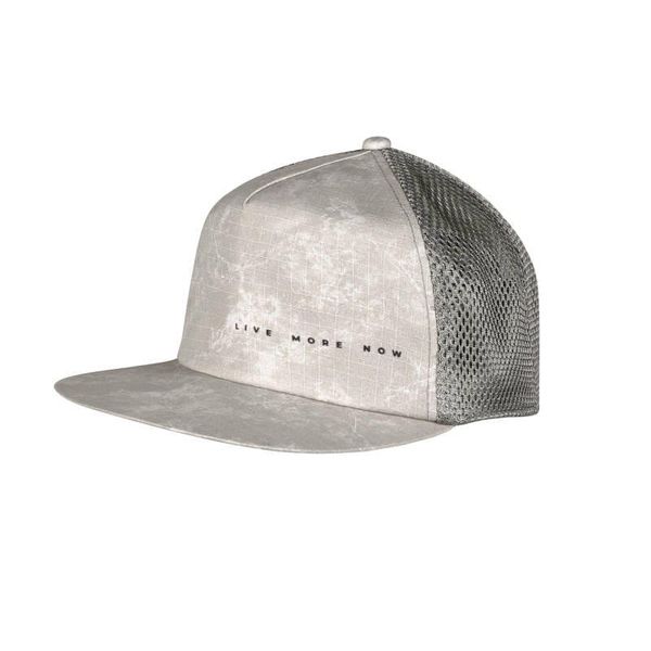 Czapka z daszkiem dla dorosłych Buff Pack Trucker Cap. Szare czapki męskie Buff, bez wzorów, sportowe. W wyprzedaży za 149.90 zł.