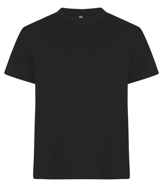 Clique Over-T Oversize T‑shirt z 100% bawełny, czarny – Black. Czarne t-shirty męskie CLIQUE, m, bez wzorów, z bawełny, bez kołnierzyka. Za 108.05 zł.