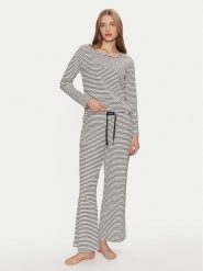 Tommy Hilfiger Piżama UW0UW05556 Granatowy Regular Fit. Niebieskie piżamy damskie Tommy Hilfiger, m, bez wzorów, z bawełny, bez ramiączek. Za 239.99 zł.