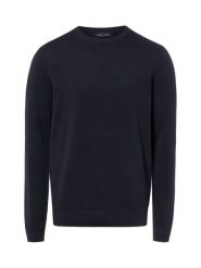 Fred Perry sweter z dzianiny Mężczyźni Bawełna niebieski, L. Niebieskie swetry męskie Fred Perry, l, bez wzorów, z bawełny, bez kołnierzyka. Za 649.95 zł.