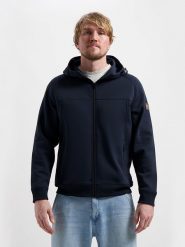 TRAVELIN' Bluza "Soren" w kolorze granatowym rozmiar: 3XL. Niebieskie bluzy z kapturem męskie Travelin', xl, ze skóry. Za 158.10 zł.