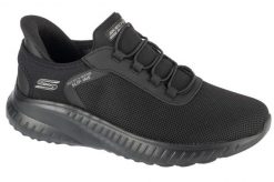 Buty sportowe Sneakersy męskie, Slip-Ins: Bobs Squad Chaos - Tough Walk. Czarne buty sportowe na co dzień męskie Skechers, z materiału, bez zapięcia, trekkingowe. Za 299.99 zł.