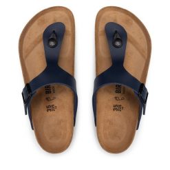 Japonki Birkenstock. Niebieskie klapki i japonki męskie Birkenstock. Za 319.99 zł.