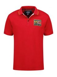 Geographical Norway Koszulka polo "Karite" w kolorze czerwonym rozmiar: S. Czerwone koszulki polo męskie Geographical Norway, s, bez wzorów, z bawełny, bez ramiączek. Za 79.03 zł.