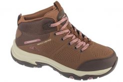 Buty trekkingowe damskie, Trego - Trail Destination. Brązowe obuwie trekkingowe damskie Skechers. Za 349.99 zł.