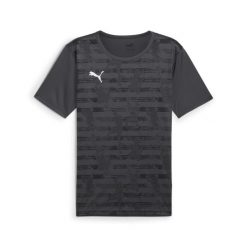 Męska koszulka z grafiką individualRISE PUMA Asphalt Gray. Szare t-shirty sportowe męskie Puma, m, bez ramiączek, do piłki nożnej. W wyprzedaży za 89.00 zł.