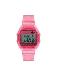 Adidas Zegarek AO Street Digital Two Crystal AOST25540 Różowy. Czerwone, cyfrowe zegarki męskie Adidas. Za 439.99 zł.