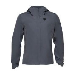 Kurtka rowerowa męska Fox Ranger 2.5L Water Jacket. Szare kurtki męskie FOX, l, bez wzorów, rowerowe. Za 485.99 zł.