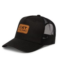 Czapka z daszkiem CAT Footwear. Czarne czapki z daszkiem damskie CAT Footwear, bez wzorów. Za 109.99 zł.