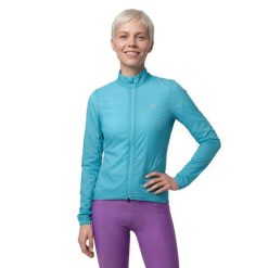 Damska ultralekka wiatroszczelna kurtka rowerowa Siroko J4-W Windbreak Blue. Niebieskie kurtki damskie SIROKO, xl, bez wzorów, z materiału, bez kaptura. Za 338.00 zł.