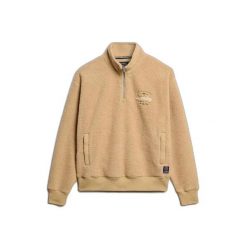 Kobiece swetry z zippem Superdry Country Club. Brązowe swetry klasyczne damskie Superdry., l, z polaru, bez kołnierzyka. Za 380.50 zł.