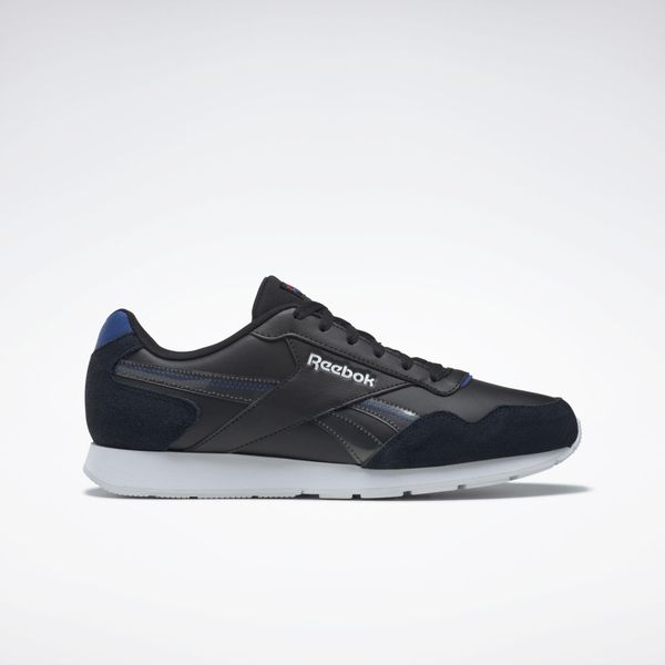 Buty sportowe męskie Reebok Royal Glide GY9681. Czarne buty sportowe na co dzień męskie Reebok, z materiału, bez zapięcia, trekkingowe, Reebok Royal. Za 219.00 zł.