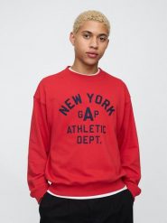 GAP Bluza w kolorze czerwonym rozmiar: XXL. Czerwone bluzy bez kaptura męskie GAP, xxl. Za 131.74 zł.
