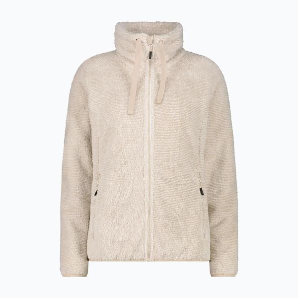 Bluza polarowa damska CMP 36P2506. Brązowe bluzy bez kaptura damskie CMP, z materiału. Za 279.99 zł.