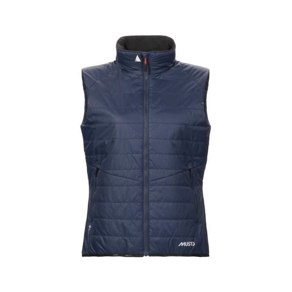 Damska kurtka bez rękawów Musto PrimaLoft. Niebieskie kurtki damskie Musto, bez wzorów, bez kaptura. Za 631.00 zł.
