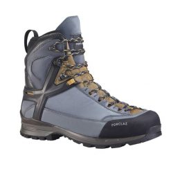 Buty trekkingowe męskie MT500 Ultra skóra wodoodporne. Niebieskie buty trekkingowe męskie FORCLAZ, z kauczuku, przed kolano, bez zapięcia, trekkingowe. Za 699.99 zł.