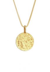 KUZZOI Męski wisiorek płytka Basic młotkowany w srebrze 925 Sterling Silver Biżuteria męska 1 ct Męskie. Szara biżuteria dla mężczyzn KUZZOI, srebrne. Za 300.89 zł.