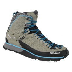 Buty Trekkingowe Damskie Salewa Mtn Trainer 2 Winter Gtx. Szare obuwie trekkingowe damskie Salewa. Za 1,152.00 zł.