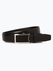 Monti pasek skórzany Mężczyźni skóra czarny, 90. Czarne paski męskie Monti, bez wzorów, ze skóry, eleganckie. Za 129.95 zł.