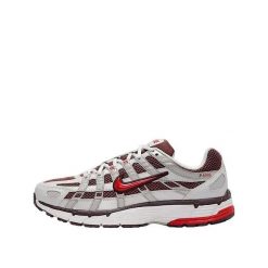 Buty Nike P-6000 Białe/Czerwone. Białe obuwie do biegania damskie Nike. Za 358.57 zł.